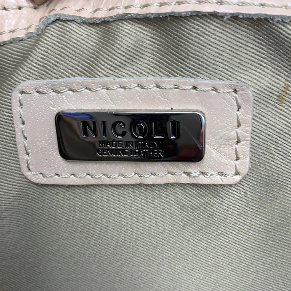 Nicoli Made in Italy leather convertable bag - Picture 9 of 10